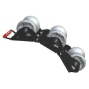 Krążek linowy Runpotec, 3-ogniwowy, linka 9,04 kg...