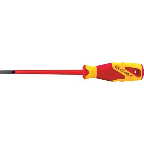 Gedore slotted screwdriver VDE 0.4x2.5x75mm Total length: 160mm NEW