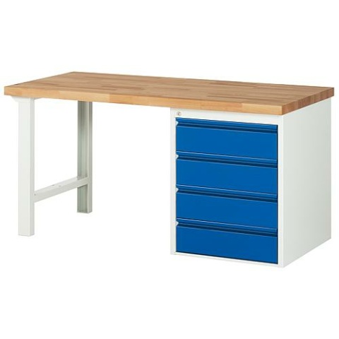 RAU Equipements de postes de travail Etabli 7509 Série Basic-7 2000 x 840 x 700 mm 03 7509I1-207R4S.11 NOUVEAU