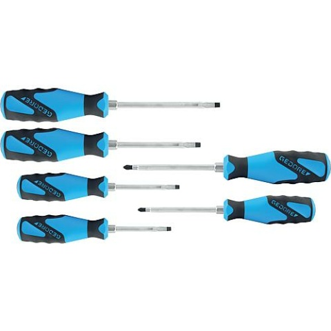 Gedore screwdriver set 6-piece with impact cap NEW