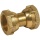 Brass screw fitting, straight with ÜWM, 3/4""ÜWMx3/4""ÜWM NEW