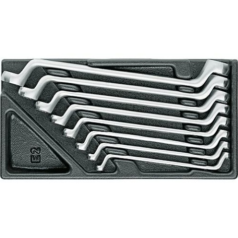 Gedore 8-delige ringsteeksleutelset in ABS kunststof module NIEUW