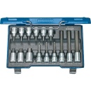 Gedore set of screwdriver bits 15-piece, 1/2"", hexagon socket NEW