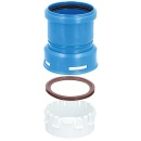 Skoberne CondensBlue transition piece from flex to rigid...