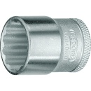 Llave de vaso Gedore 3/8"" 12 cuadrada, corta,...