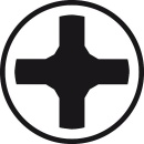 Tournevis cruciforme Gedore PH2x200mm Longueur totale : 310mm NOUVEAU