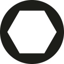 Set di punte per cacciavite Gedore 12 pezzi 1/2"" in plastica ABS modulo NUOVO