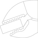 Gedore gripping pliers length 230mm NEW