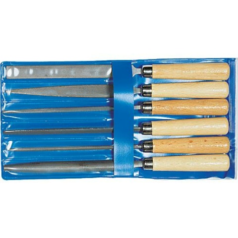 Gedore Schlüsselfeilensatz 6-teilig in Kunststofftasche NEU