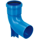 Skoberne CondensBlue single-wall elbow with support foot,...
