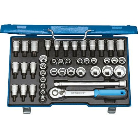 Gedore socket spanner set 42-piece, 1/2"" NEW