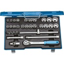 Jeu de clés à douilles Gedore 31 pièces, 1/2"" NOUVEAU