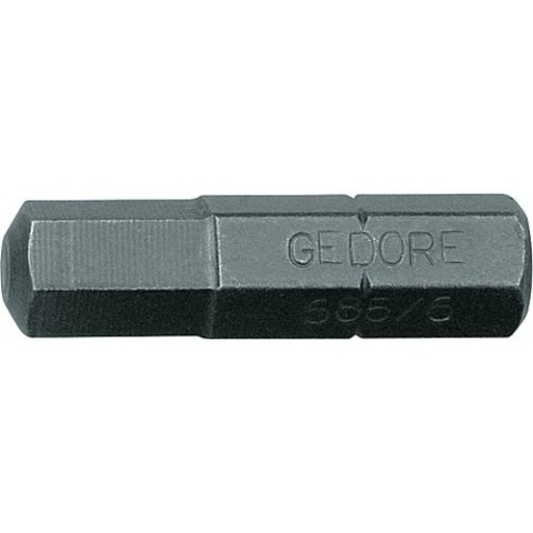Confezione di bit Gedore ad esagono incassato misura 6,0mm PU=10 pezzi NUOVO