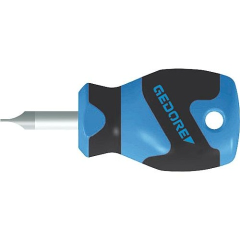 Gedore slotted screwdriver short form 1.2x8.0x25mm total length: 81mm NEW