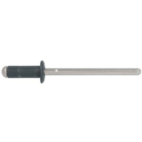 Gesipa blind rivets PolyGrip aluminium/stainless steel D=4x10, RAL 7016 anthracite grey PU: 500 NEW