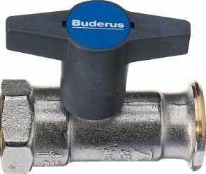 Buderus VPE Buderus Logafix robinet de pompe 1 1/4" sans frein thermosiphon DN 32 10p. 7739611083 NEUF