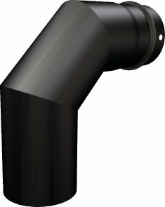 Fumaiolo b 90Gr3-pz fisso o RÖ nero/smalto 63043112 NUOVO