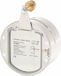 K+W Tochtregelaar Z 180 zonder buisklem, zonder aansluitstuk 80279060 NIEUW