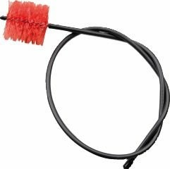 HK-Brush flex, 1000x70x66mm, wire galv. w. Bowden cable cover, cap black 80803100 NEW