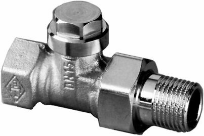 IMI Hydronic Heimeier Regulux fitting 3/4 "D RG nickel-plated with drain 81909168 NEW
