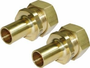 aeroline isiclick DN20 x Rohrstutzen 15 2er SET 8718532198 NEU