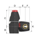 Flamco XStream Vent (DN20) G1 "M ECO/MAX mode, connection 360 Gr rotatable 11021 NEW