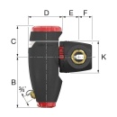 Flamco XStream Clean 2 ECO/MAX mode, connection 360 Gr rotatable 11035 NEW