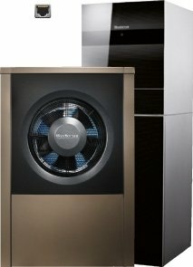 Buderus Logatherm WLW196i-6 ARTP120 Außen aufgest.,reversibel,Puffer120,schw 7739616347 NEU