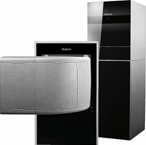 Buderus Logatherm WLW196i-8 IRTP120 internal surface-mounted,reversible,buffer120,black 7739616357 NEW