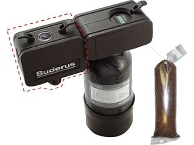 Buderus Logaplus paquete E3 - PKP8000NFK 1" PKP8000, NFK.2, drenaje de lodos, ventilación 7739617022 NUEVO