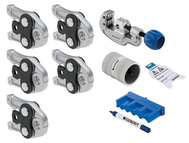 Geberit press jaw set M contour D: 15-35 compatibility (2) NEW