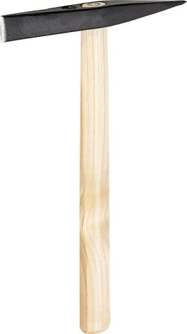 Młotek spawalniczy PICARD, 330 g, z podłużną krawędzią tnącą i jesionową rękojeścią NOWOŚĆ