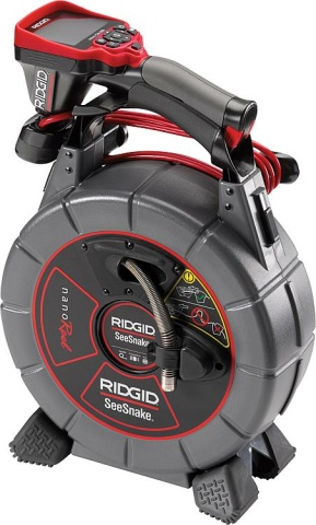 Sistema di videoispezione Ridgid SeeSnake nanoReel con cavo da 30 m NUOVO