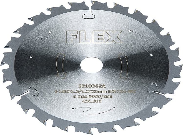 Flex Kreissägeblatt D: 165x1,6x20mm NEU
