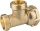 Messing T-Stück mit ÜWM 3/4""ÜWMx3/4""AGx3/4""ÜWM NEU