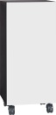 Evenes mobile pedestal ELA body black smt - front white...