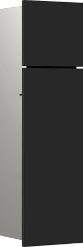 Emco module WC asis pure encastré, butée à droite 600mm noir NEUF