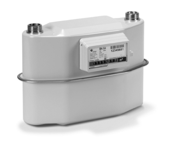 Elster BK-G16 V6 DN40 Zweistutzen Balgengaszähler Fabrikat Elster, Messbereich 0,16 - 25 m³/h Anschluss DN NEU