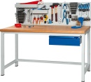 RAU Workstation equipment Workbench 8001 Series Basic-8 1250 x 840 x 700 mm 03 8001I1-127R4S.11 NEW