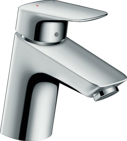 Hansgrohe Waschtischmischer 70 Logis Ausladung 107 mm chrom ohne Ablaufgarnitur NEU