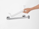 Hansgrohe Haltegriff Comfort weiß/chrom mit Brausehalter und Ablage NEU