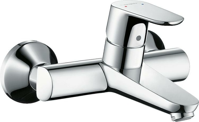Hansgrohe Focus wall-mounted washbasin mixer with 197 mm projection chrome NEW