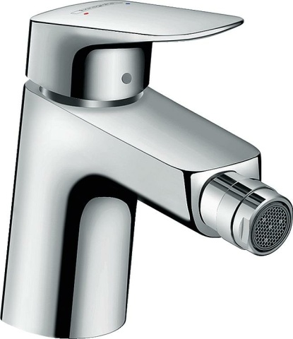 Hansgrohe bidetmengkraan 70 Logis projectie 119 mm chroom NIEUW