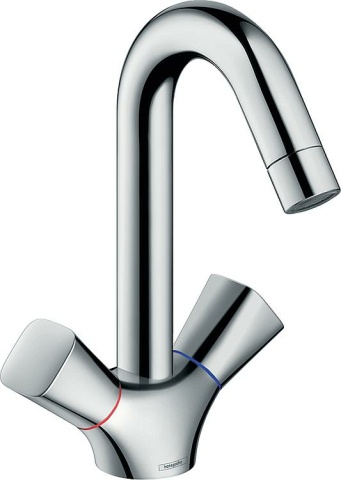 Hansgrohe 2-Griff Waschtischmischer Logis Ausladung 145 mm chrom NEU