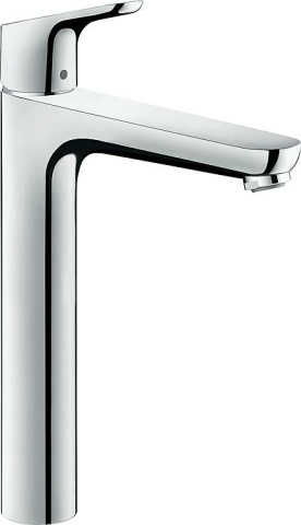 Hansgrohe basin mixer 230 Focus projection 185 mm chrome without pop-up waste NEW