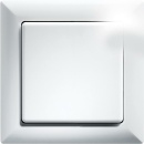 Eltako wireless pushbutton FT55-wg with frame 80x80mm...