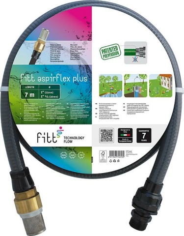 Kit de aspiración aspriflex 1"", 4m NUEVO