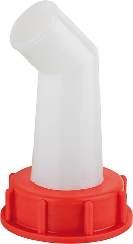 IBC outlet piece for flap valve NEW