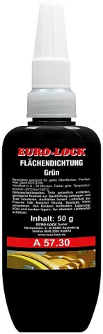 Euro-Lock Flächendichtung (grün) A 57.30 50g Dosierflasche NEU