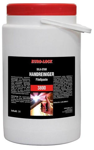 Euro-Lock Sila Star handreinigingspasta LOS 3800 3l emmer NIEUW